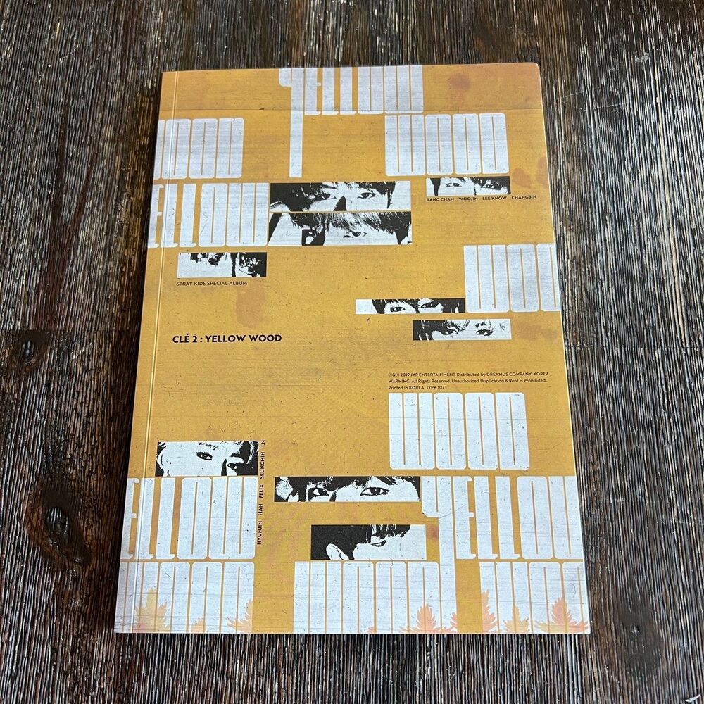 Stray Kids Special Album Cle 2: Yellow Wood CD Compact Disc Picture Book 2019